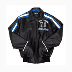 Chaqueta de cuero de peluche para hombre World Tour