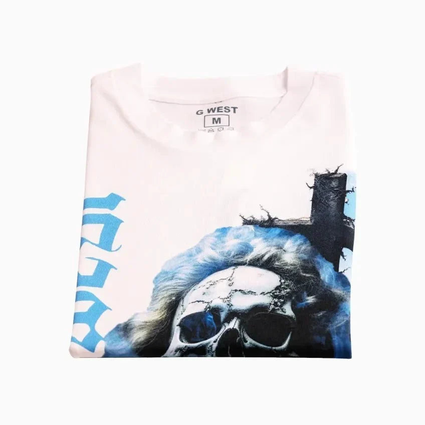 T-shirt homme "Smoke Skull Life Style"
