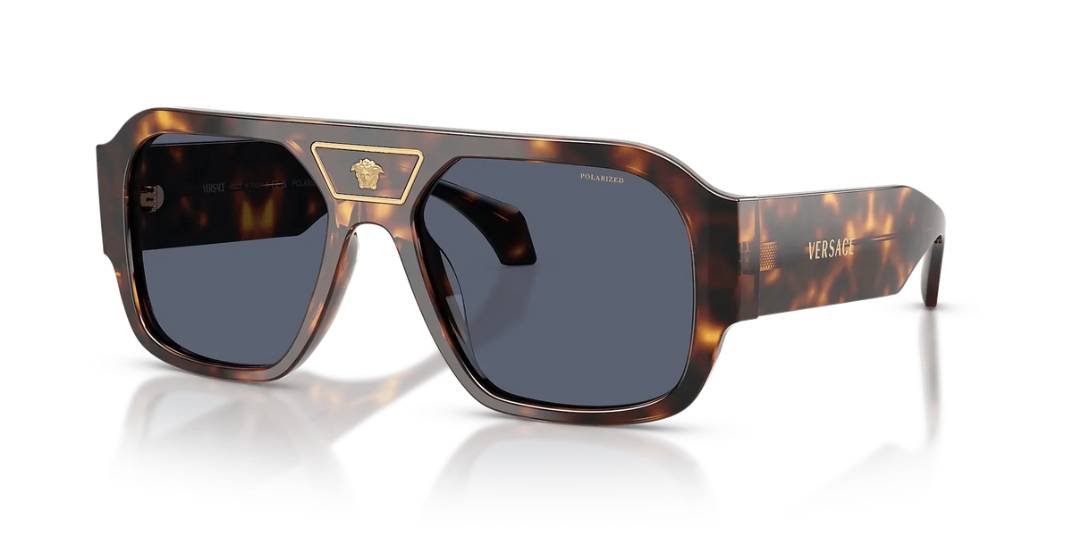 Men's Tortoise Versace Sunglasses