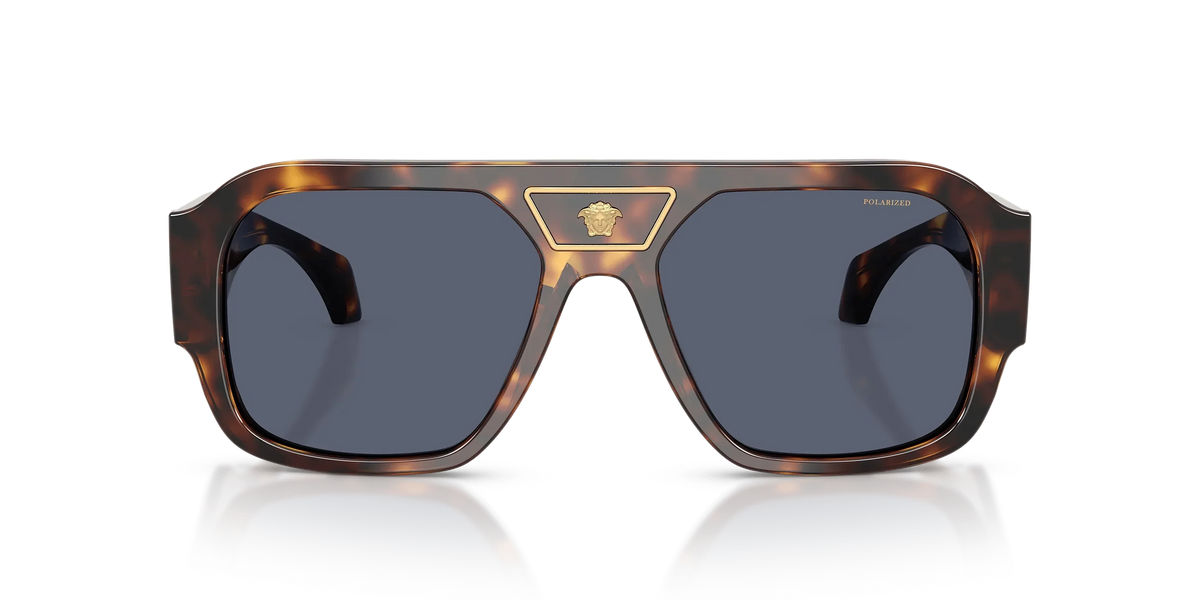 Men's Tortoise Versace Sunglasses