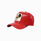 The Rooster Leather Trucker Hat