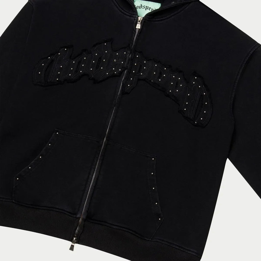 Conjunto de sudadera con capucha y tachuelas simétricas Boom 2 para hombre