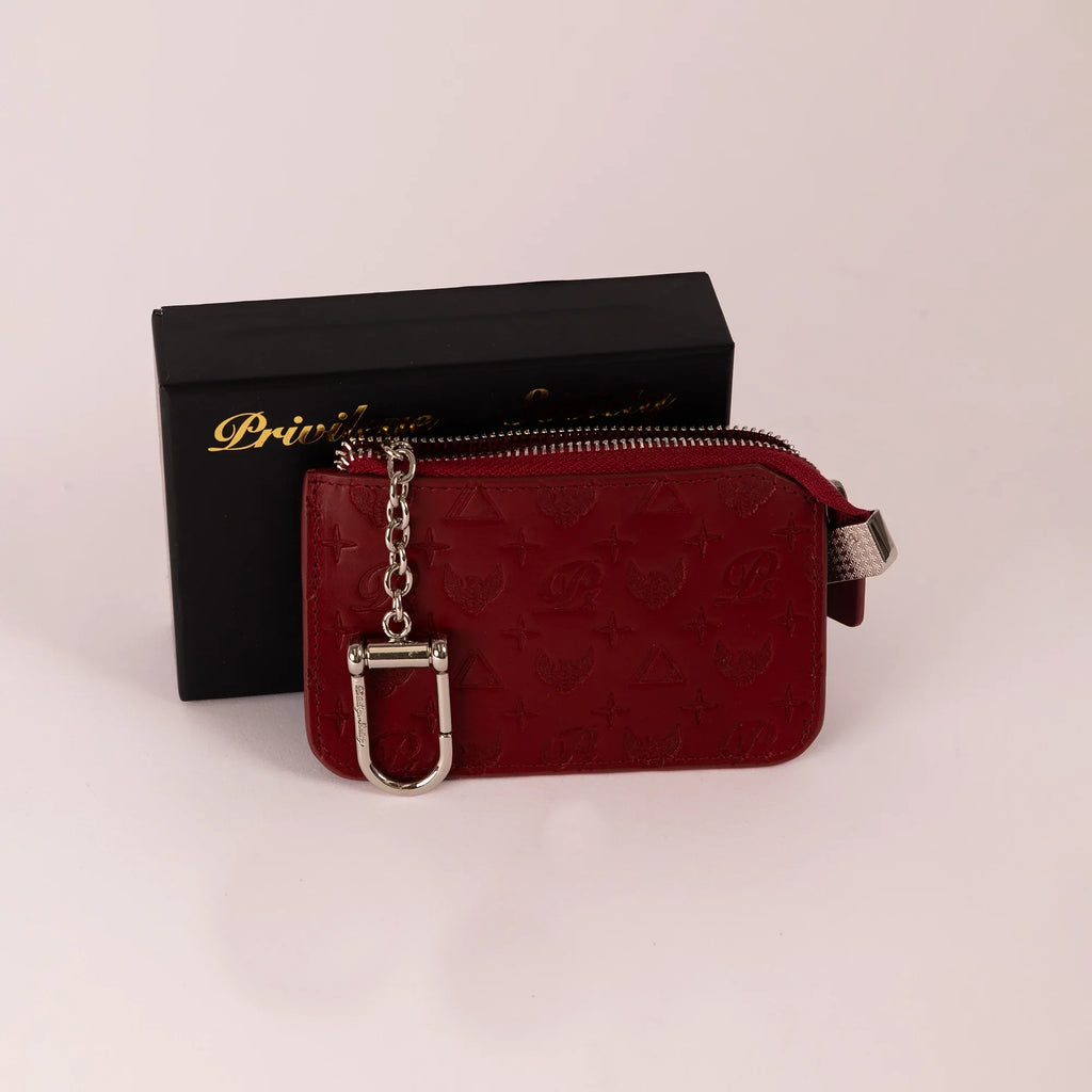 Monedero Llavero de Cuero con Monogram para Hombre