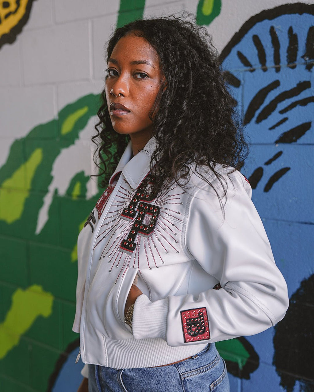 Chaqueta de cuero para mujer Pelle-Pelle X TB Windy City
