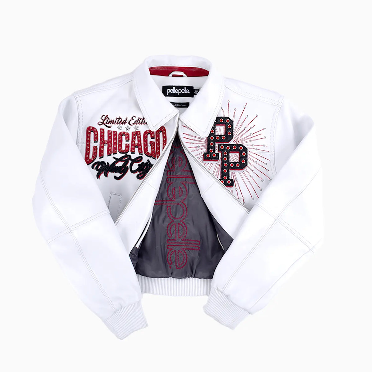 Chaqueta de cuero para mujer Pelle-Pelle X TB Windy City