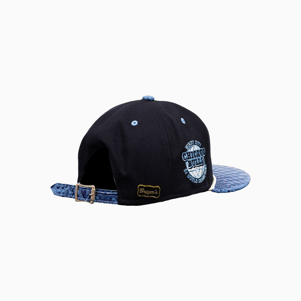 Casquette Chicago Bulls Breyer's Buck 50 avec visière en cuir