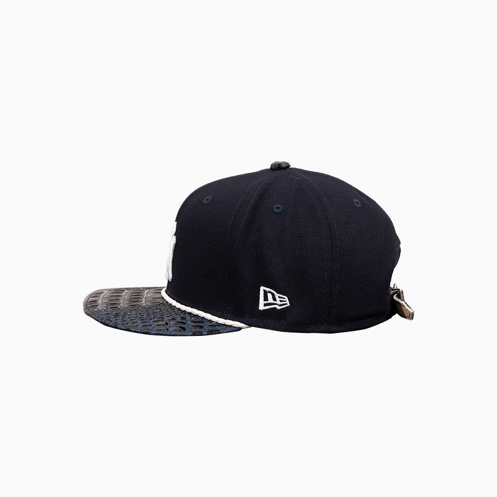 Casquette en cuir verni Breyer's Buck 50 New York Yankees