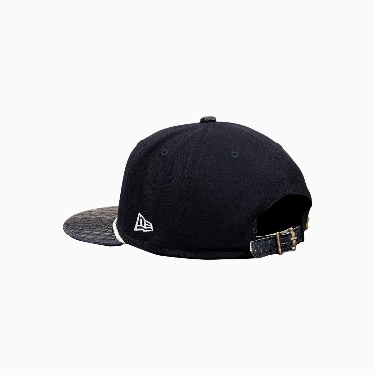 Casquette en cuir verni Breyer's Buck 50 New York Yankees