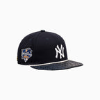 Casquette en cuir verni Breyer's Buck 50 New York Yankees
