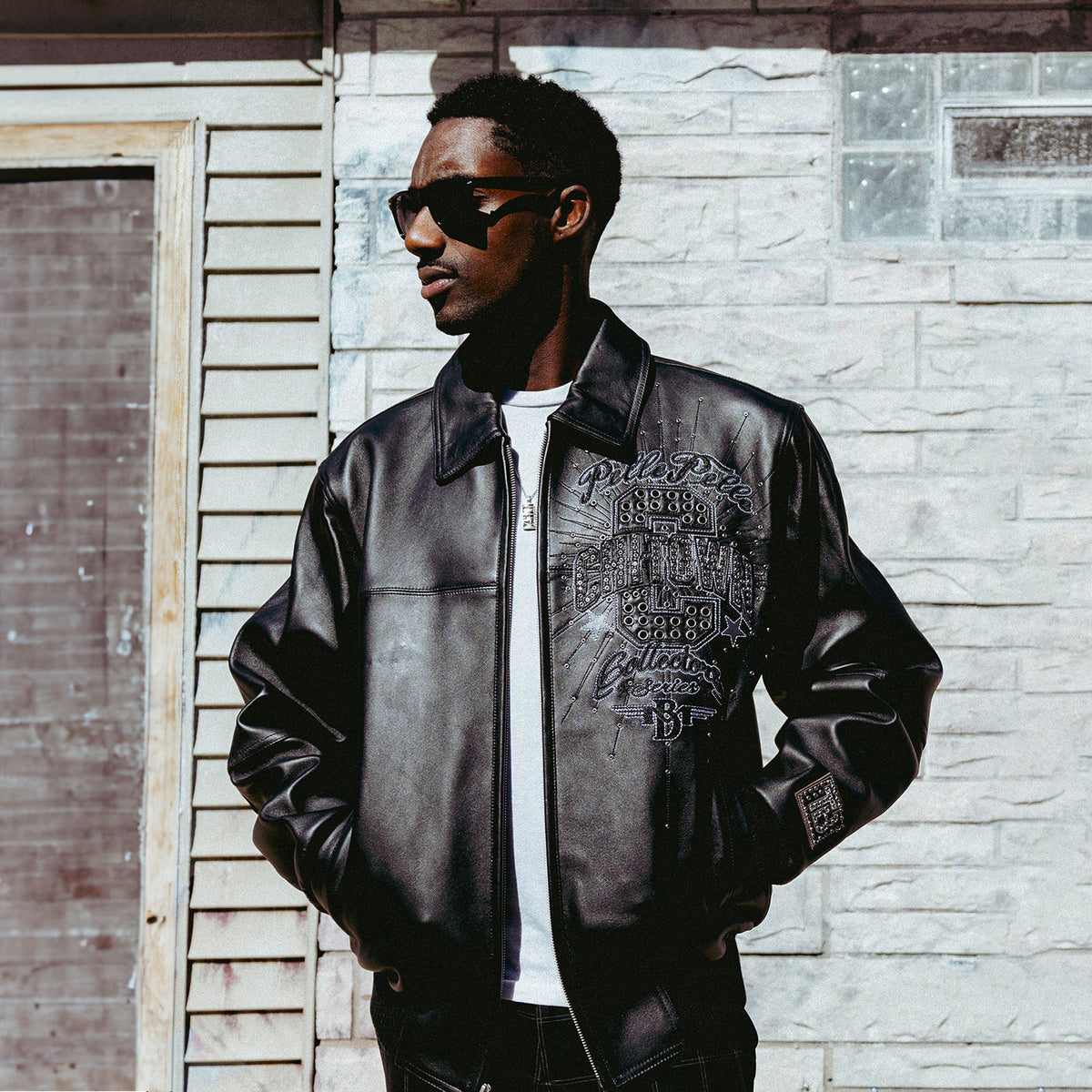 Pelle-Pelle X TB Men's Chi-Town Leather Jacket