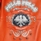 Chaqueta de cuero para hombre World Famous Pelle