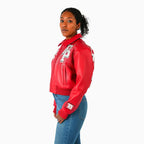 Veste en cuir Pelle-Pelle X TB Windy City pour femme
