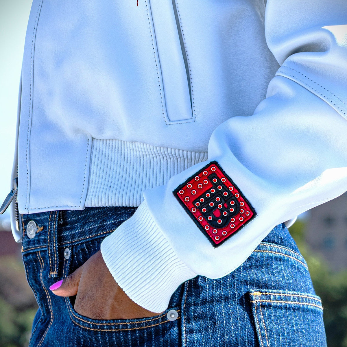Chaqueta de cuero para mujer Pelle-Pelle X TB Windy City