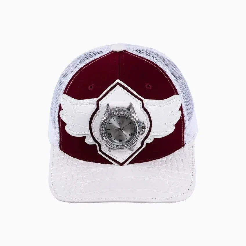 Casquette de routier en laine Buck 50 Breyer avec visière en cuir