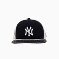 Gorra Trucker Breyer's Buck 50 New York Yankees con visera de cuero