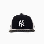 Gorra Trucker Breyer's Buck 50 New York Yankees con visera de cuero