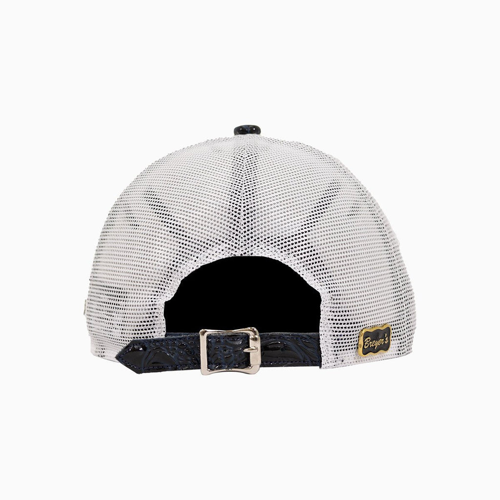 Gorra Trucker Breyer's Buck 50 New York Yankees con visera de cuero