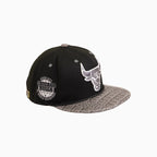 Gorra Breyer's Buck 50 Chicago Bulls con visera de cuero