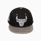 Gorra Breyer's Buck 50 Chicago Bulls con visera de cuero