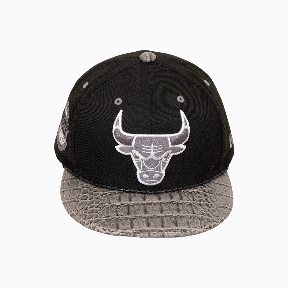 Breyer's Buck 50 Chicago Bulls Hat With Leather Visor