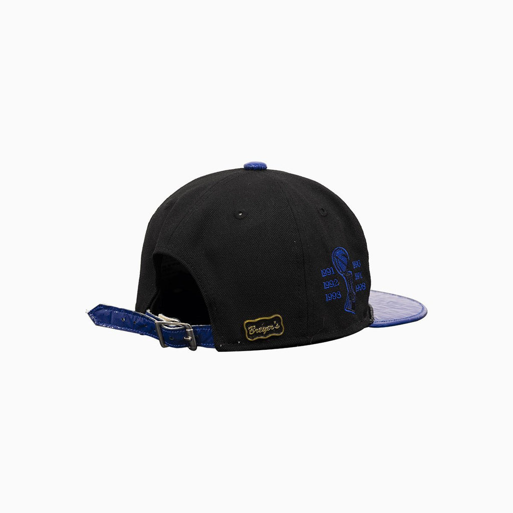Casquette Chicago Bulls Breyer's Buck 50 avec visière en cuir