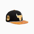 Gorra Breyer's Buck 50 Chicago Bulls con visera de cuero