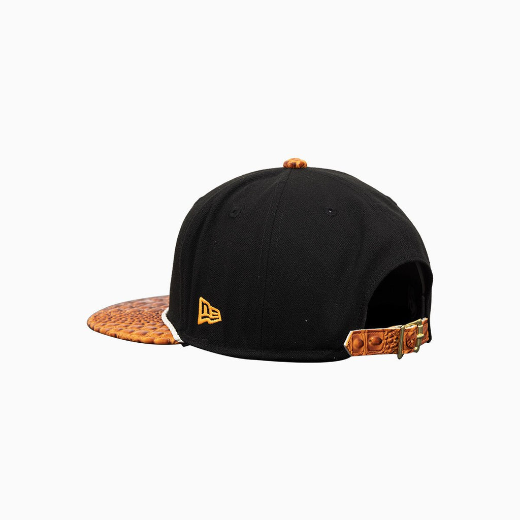 Gorra Breyer's Buck 50 Chicago Bulls con visera de cuero