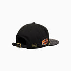 Gorra Breyer's Buck 50 de los New Orleans Saints con visera de cuero