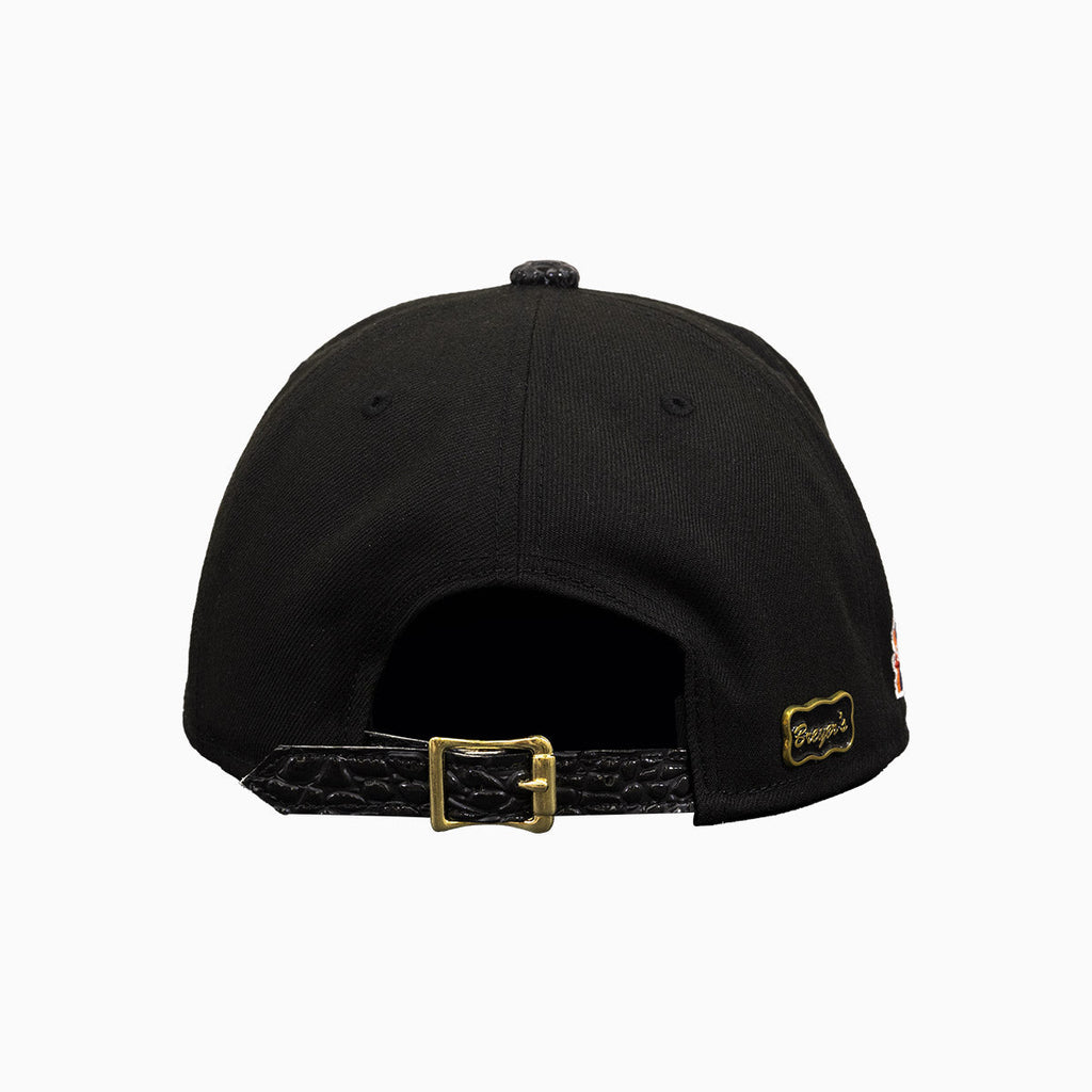 Gorra Breyer's Buck 50 de los New Orleans Saints con visera de cuero