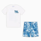 Kid's Paradise Palms T-Shirt and Shorts Outfit