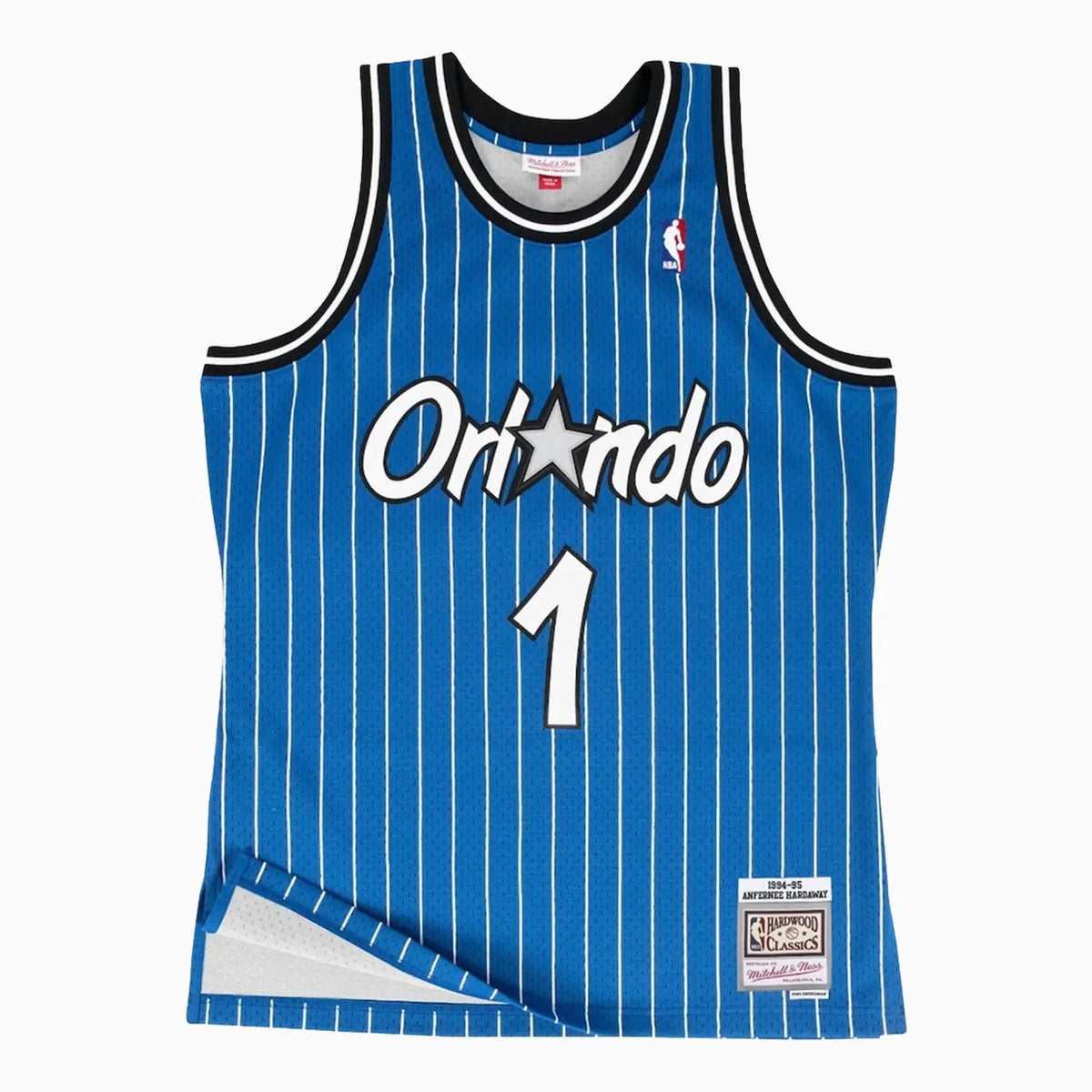 Swingman Penny Hardaway Orlando Magic NBA 1994-95 Blue Jersey