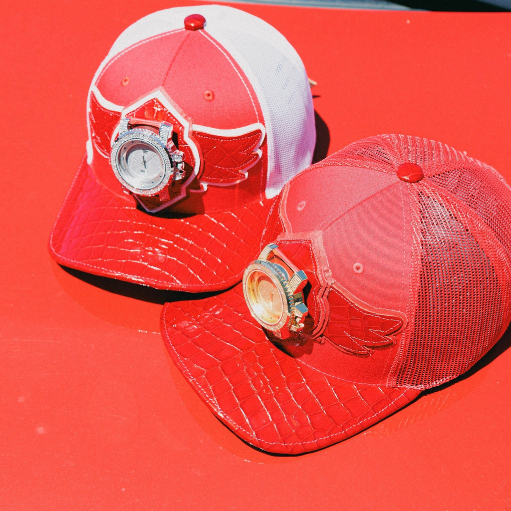 Casquette de routier en laine Buck 50 Breyer avec visière en cuir