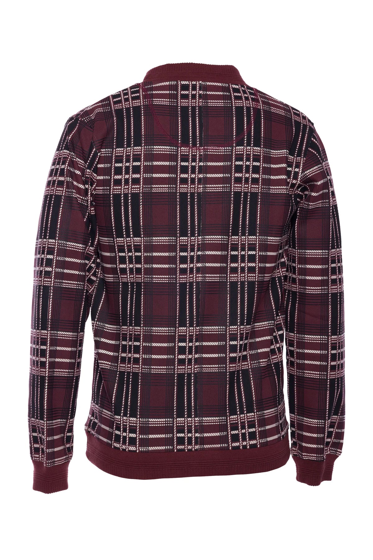 Men's Hank Printed Knit Bomber Jacket