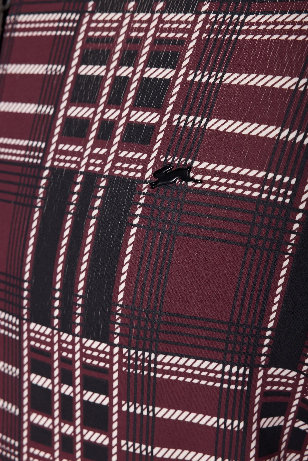Men's Hank Printed Knit Bomber Jacket