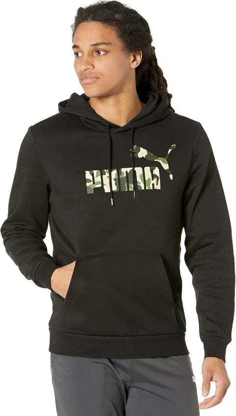 Men's Essential Big Logo Fleece Hoodie
