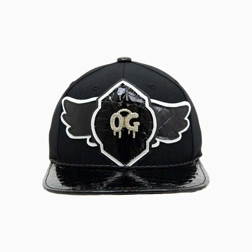 Casquette en laine Buck 50 OG Breyer avec visière en cuir