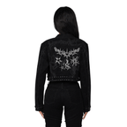 Women's High Rise Flocking Outfit