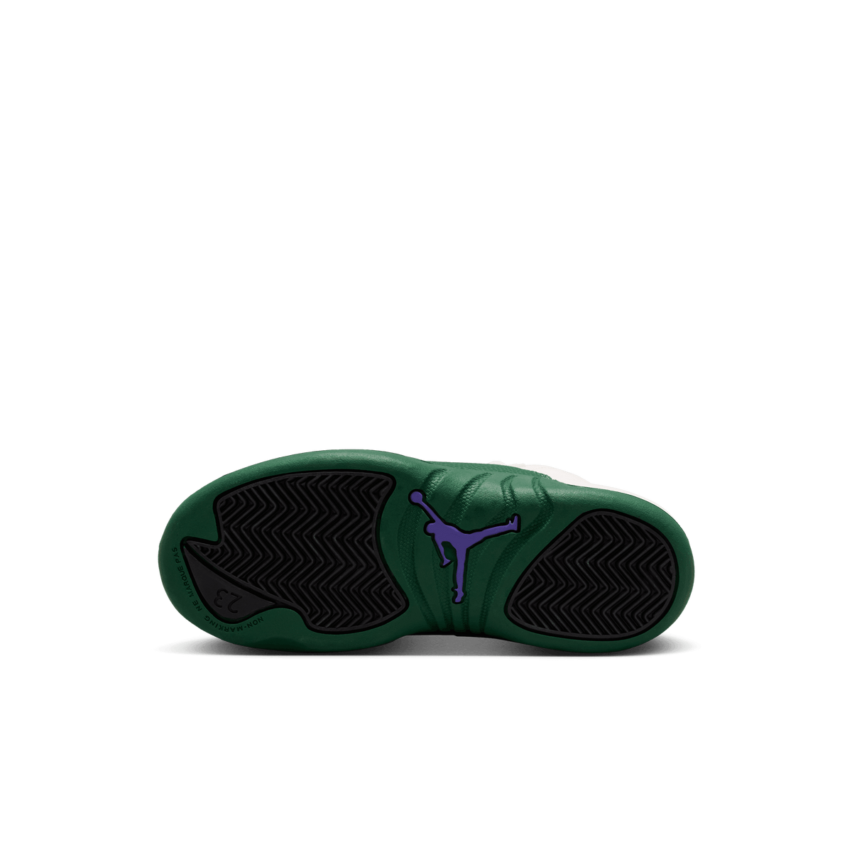Jordan 12 Retro 'Bucks' para niños de preescolar