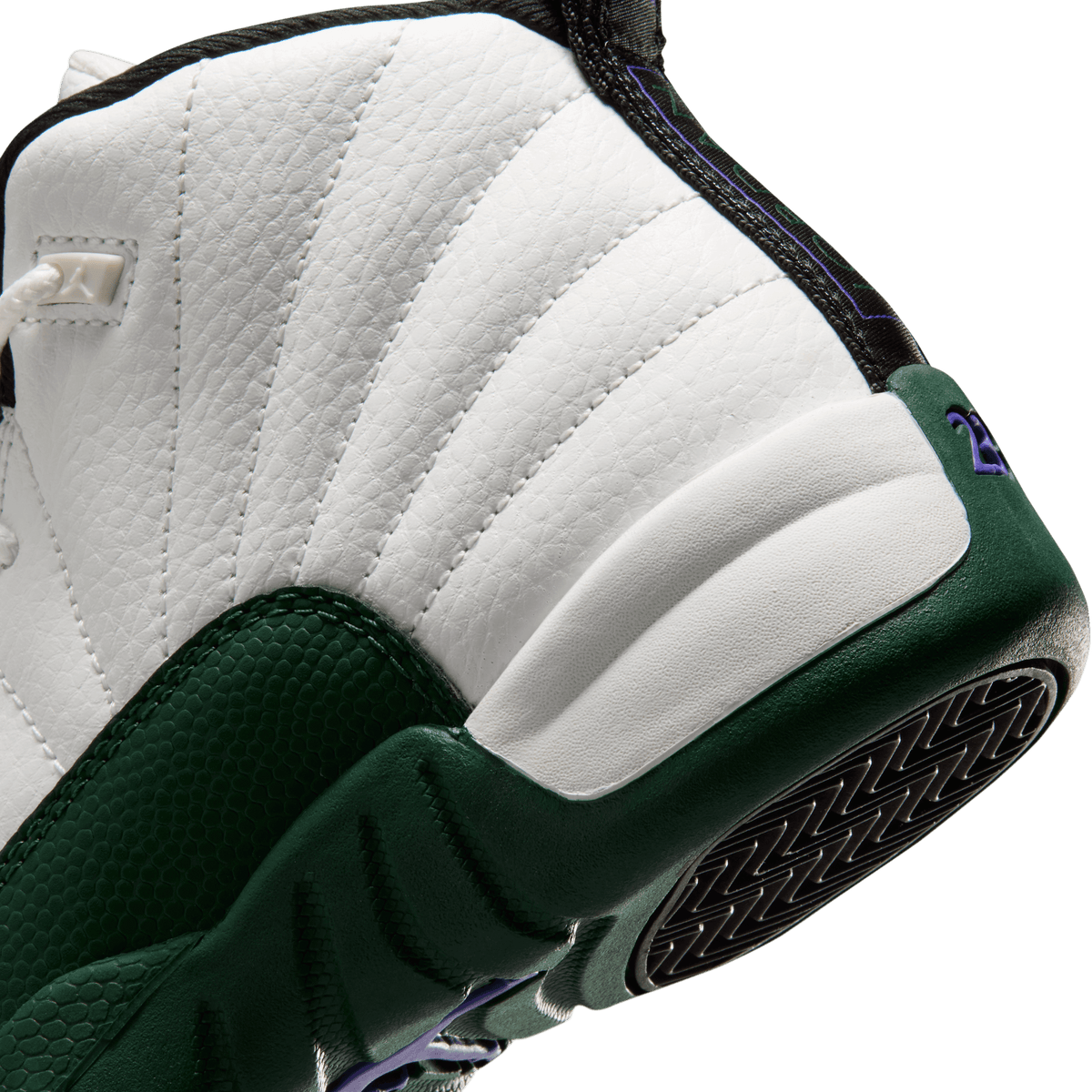 Kid's Jordan 12 Retro 'Bucks' Pre School