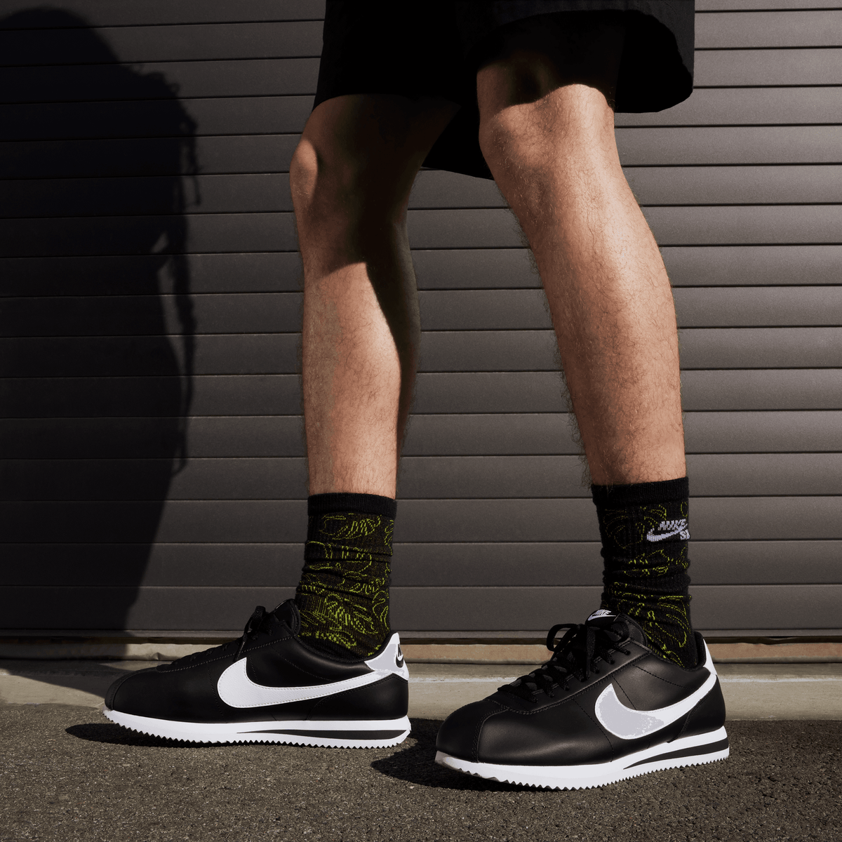 Cortez de cuero para hombre