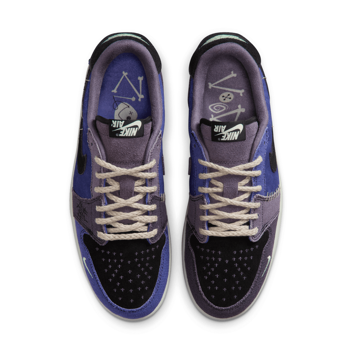 Kid's Air Jordan 1 Retro Low OG x Zion Williamson 'Voodoo Alternate' Grade School
