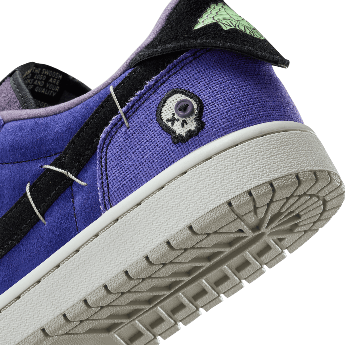 Chaussure Kid's Air Jordan 1 Retro Low OG x Zion Williamson 'Voodoo Alternate' pour enfant plus âgé