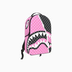Pink And Black Tear Sip Backpack