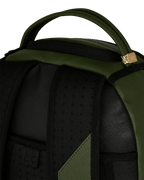 Sac à dos en nylon vert estampé Shark Central