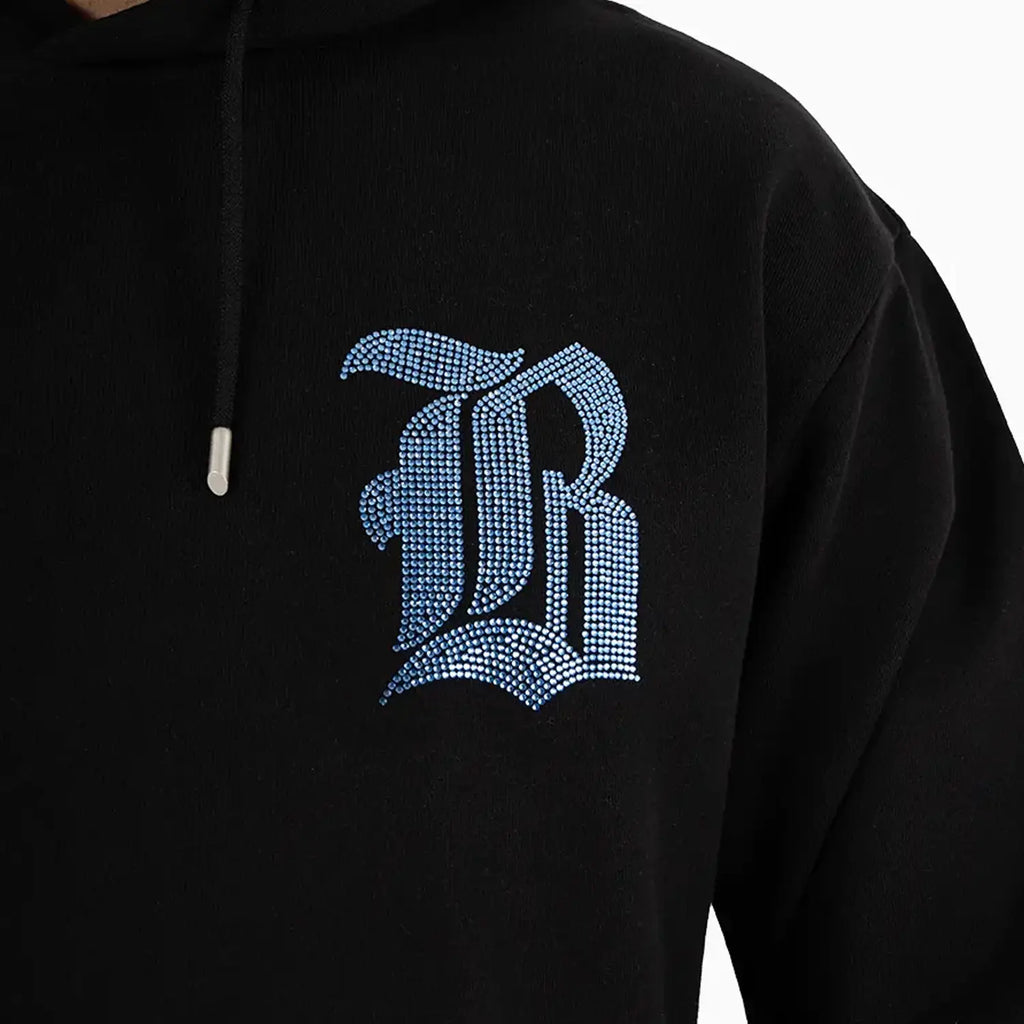 Sudadera con capucha y brillantes Black Label para hombre