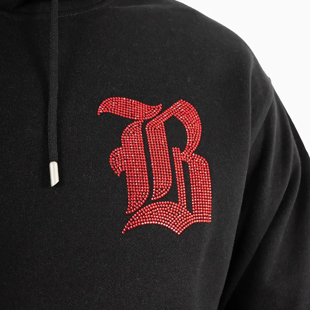 Men's Black Label Bling Hoodie
