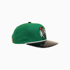 Casquette Breyer's Buck 50 Boston Celtics avec visière en cuir