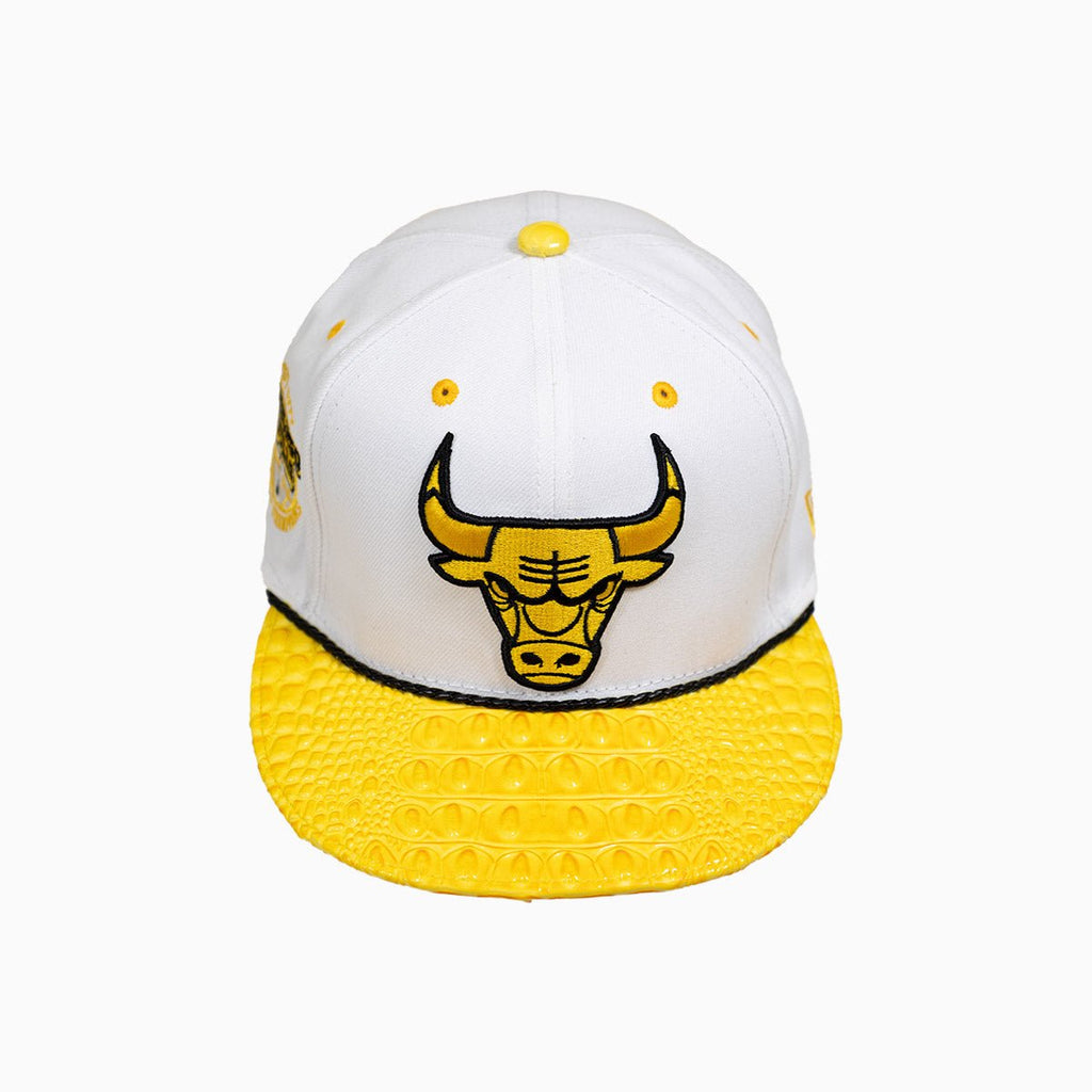 Casquette Chicago Bulls Breyer's Buck 50 avec visière en cuir