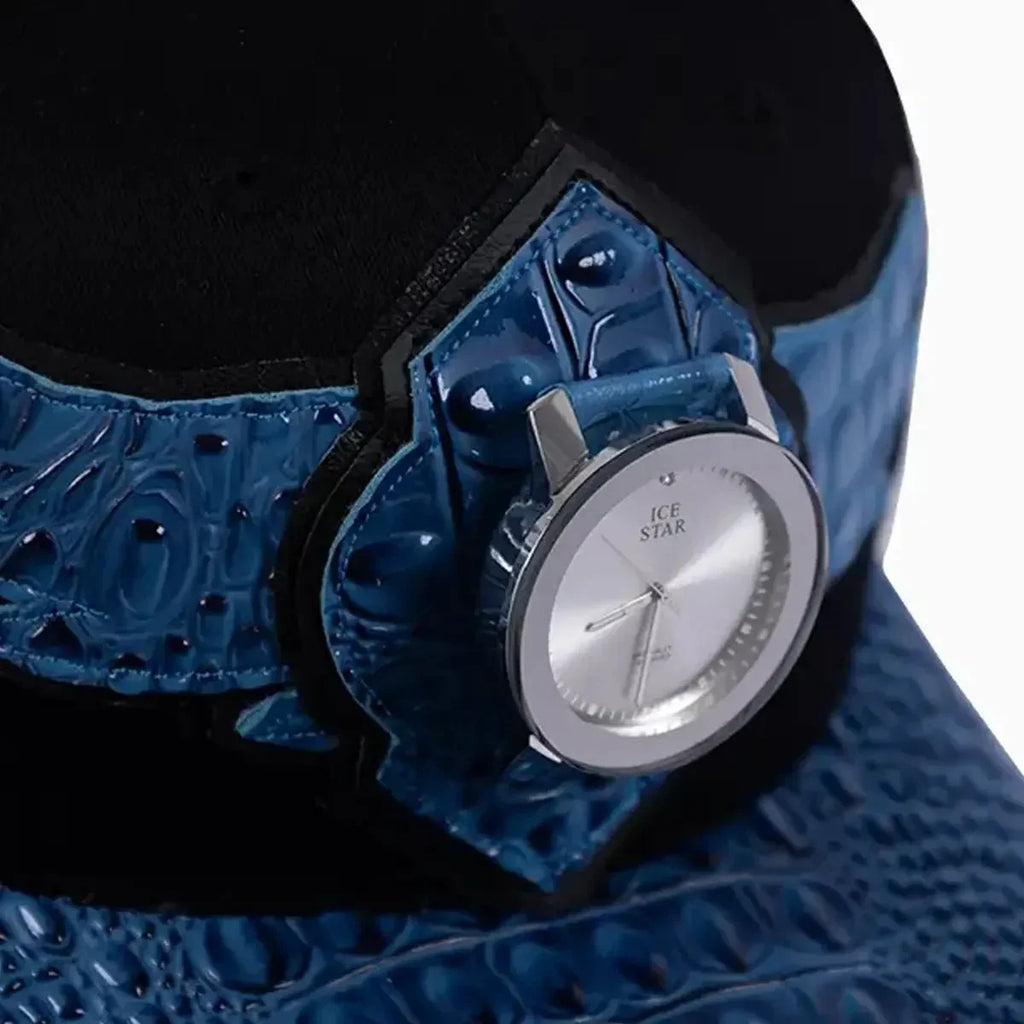 Casquette de routier en laine Buck 50 Breyer avec visière en cuir