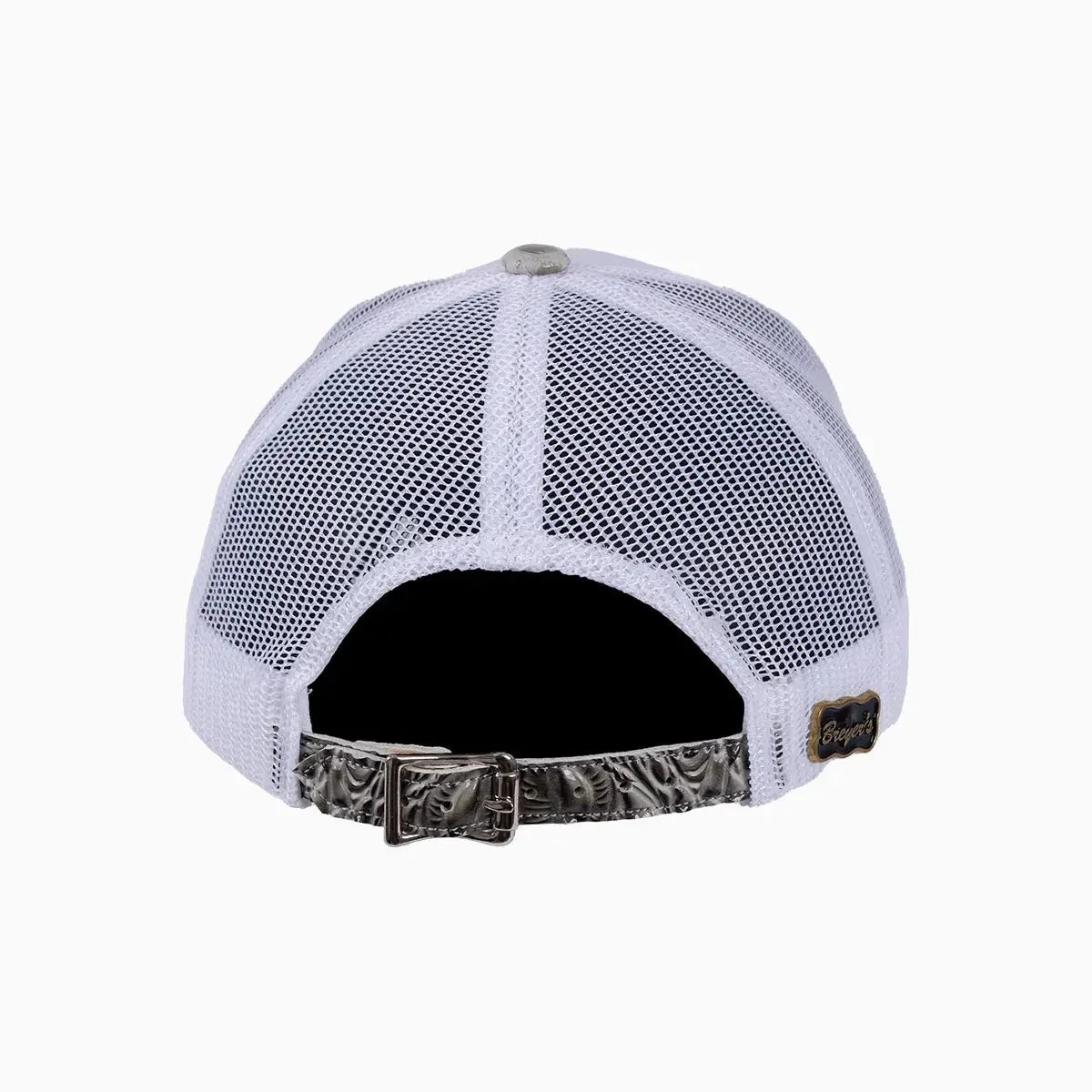 Breyer's Buck 50 Wool Trucker Hat With Leather Visor
